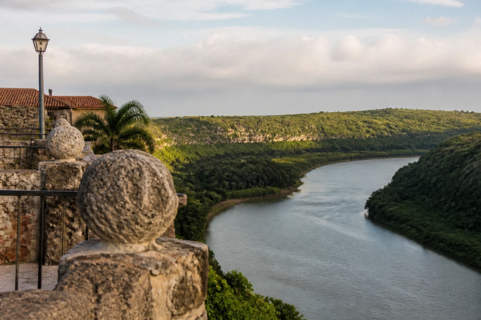 Chavón River view from Altos de Chavón