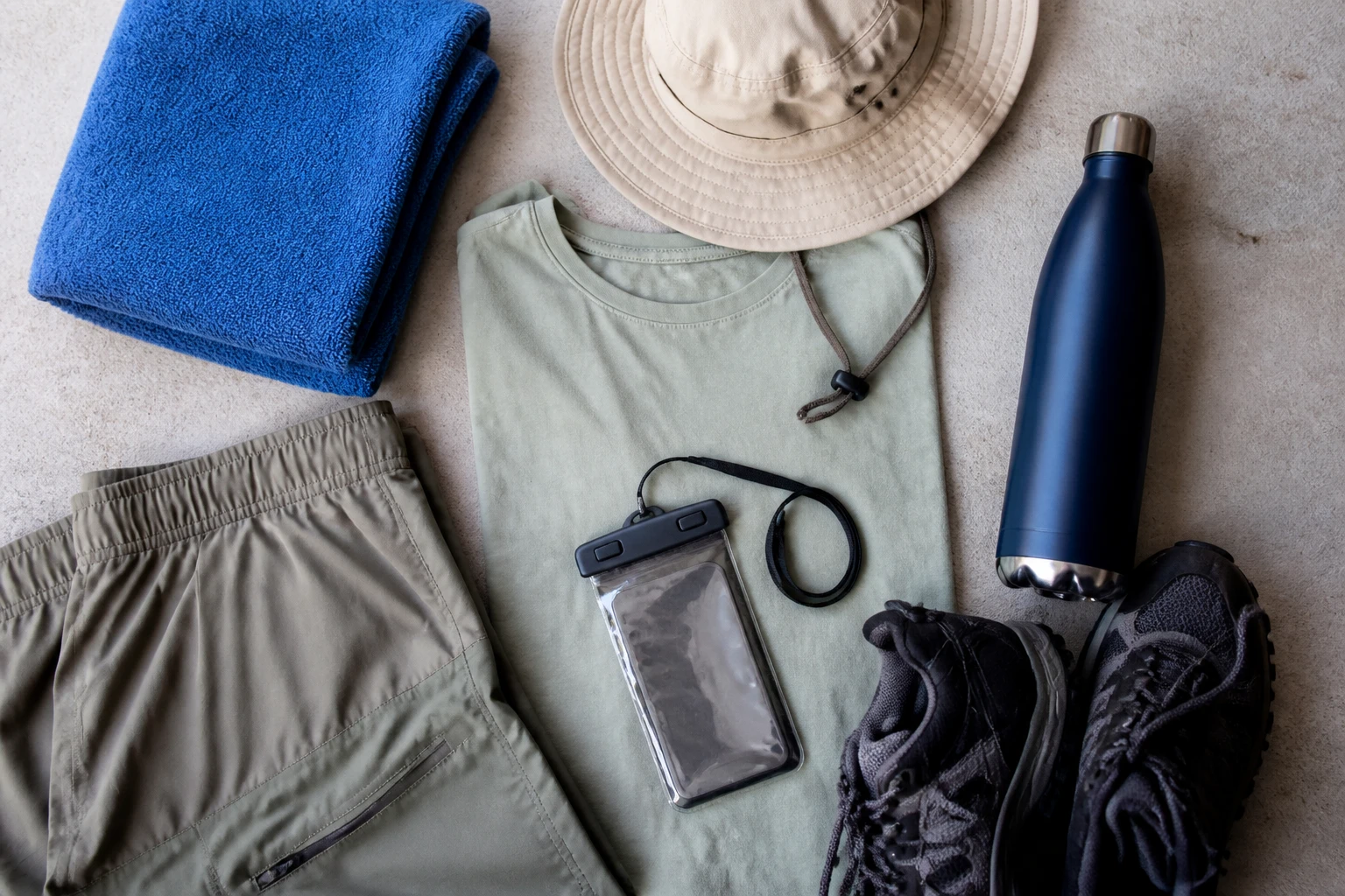 Practical gear for a Punta Cana adventure tour
