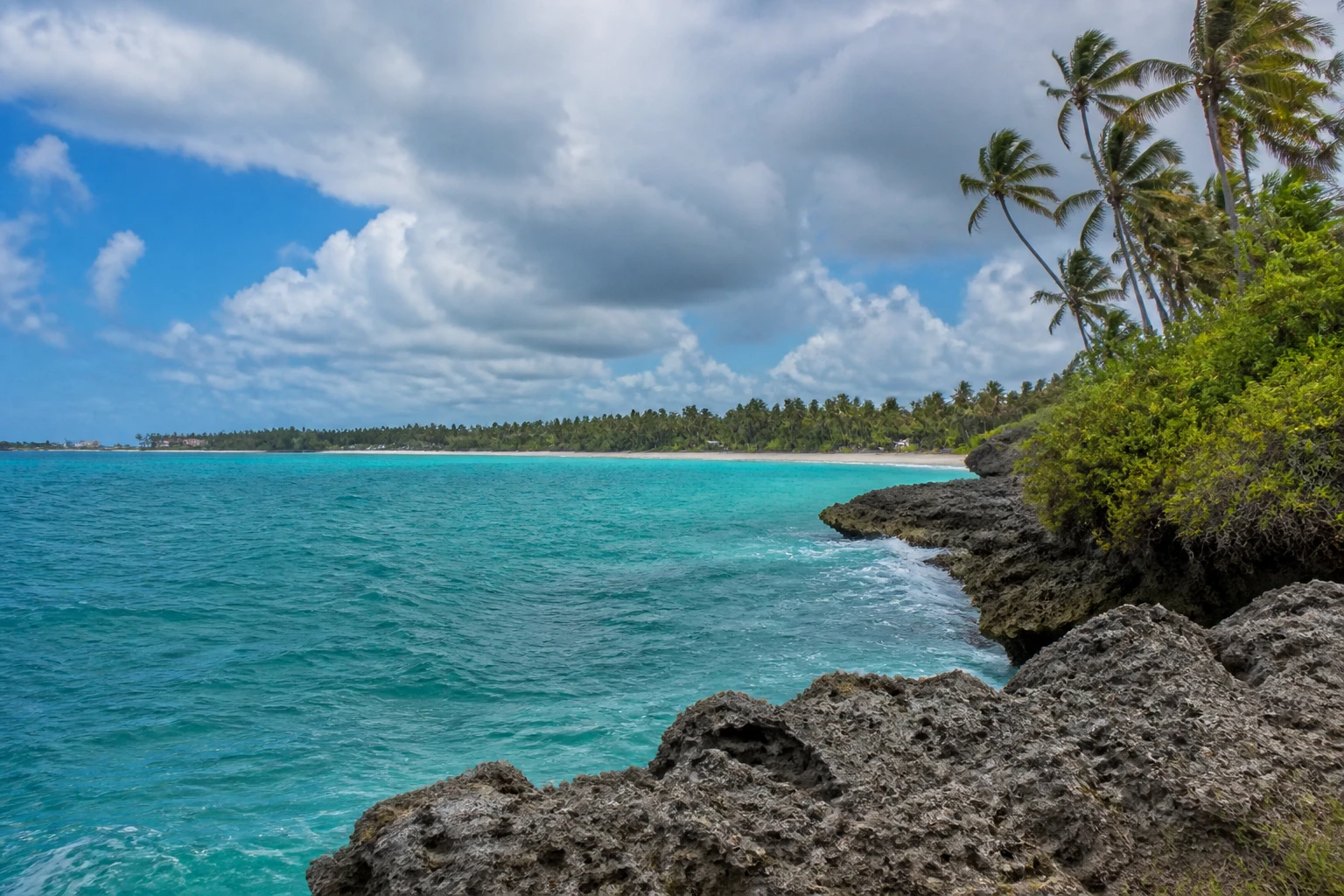 Changing coastal weather over Punta Cana