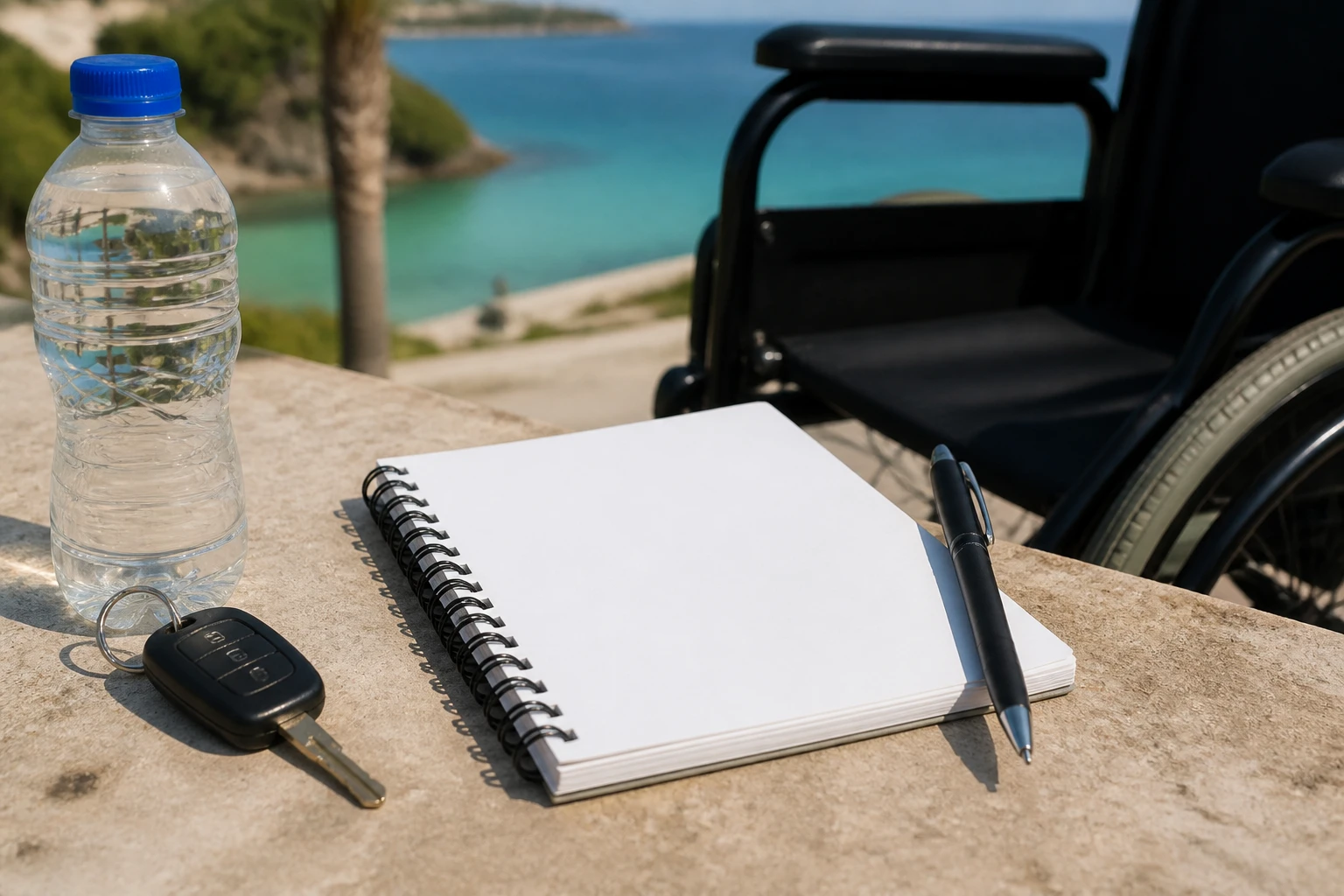 Travel items for confirming accessibility and transport details before a Higuey visit.
