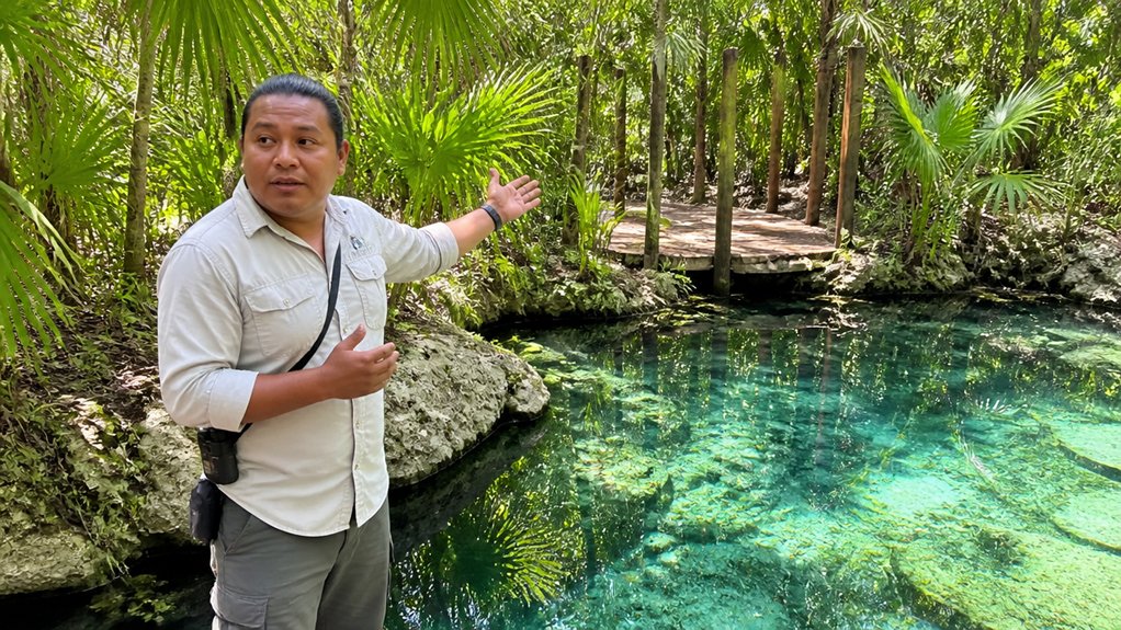 swim only in open lagoons